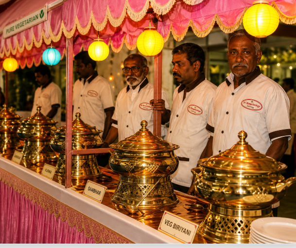 Catering food preparation